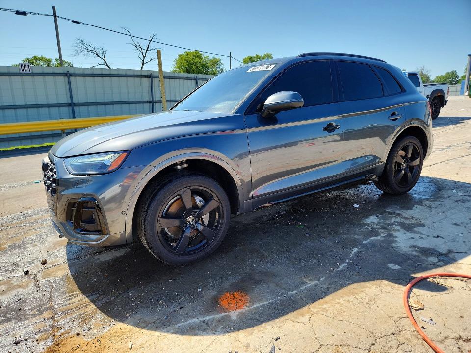 2022 Audi Q5 VIN WA1FAAFY1N2050924 COPART salvage auction — SIDE, TN - SALVAGE CERTIFICATE, sold $13,700 on 2026-07-29 (photo 1)