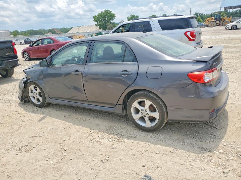 2012 Toyota Corolla VIN 5YFBU4EE0CP027945 COPART salvage auction — FRONT END, Ks - Cert Of Title-Salvage, sold $350 on 2026-07-21 (photo 2)