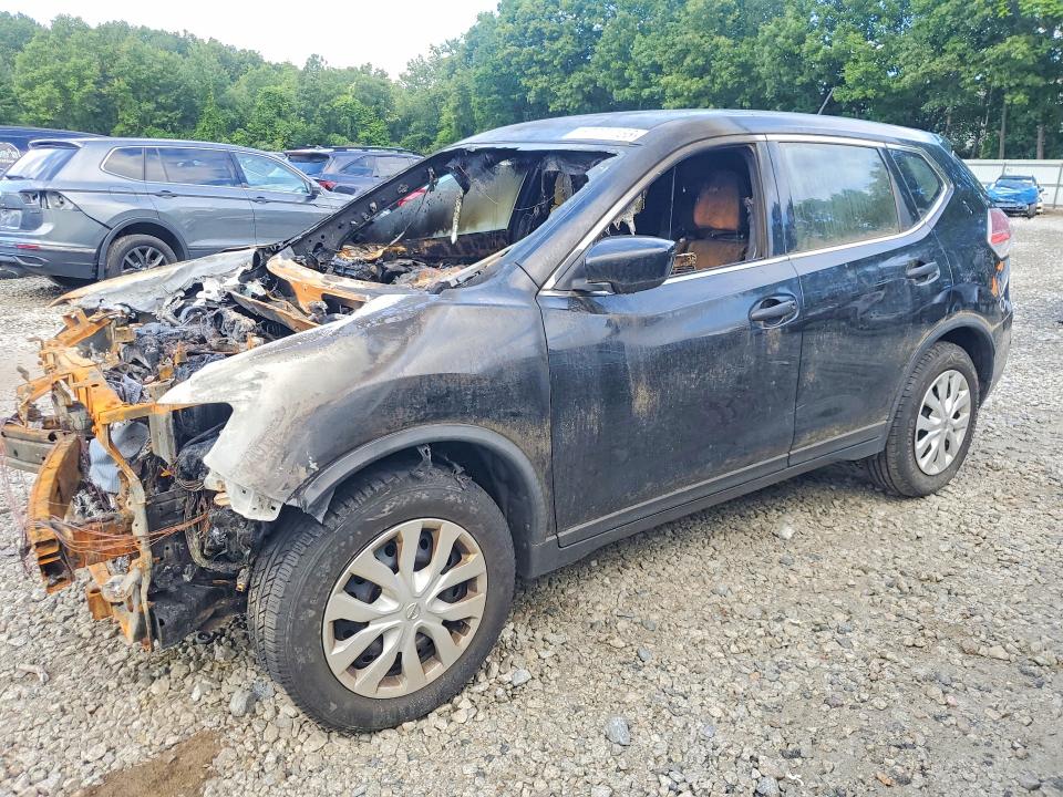 2016 Nissan VIN KNMAT2MTXGP683306 COPART salvage auction — BURN, Ma - Cert Of Title-Reconstrctd Coll, sold $350 on 2026-07-10 (photo 1)
