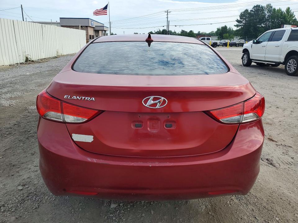 2013 Hyundai Elantra VIN 5NPDH4AEXDH264993 COPART salvage auction — FRONT END, Al - Cert Of Title-Salvage Title, sold $125 on 2026-07-23 (photo 6)