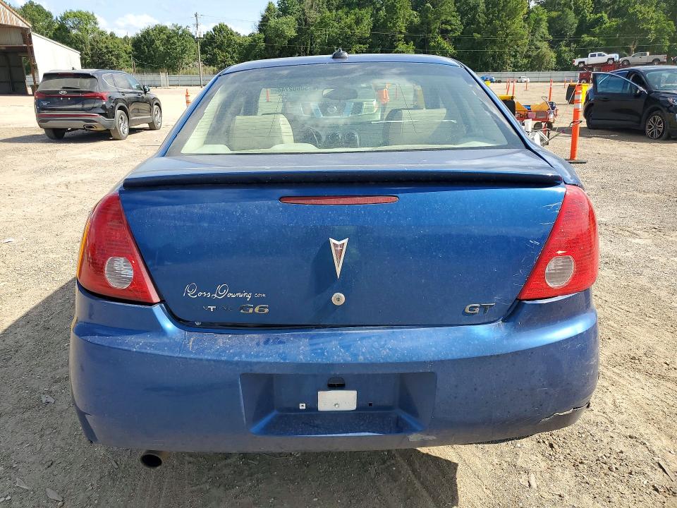 2005 Pontiac G6 VIN 1G2ZH528954166392 COPART salvage auction — REAR END, La - Cert Of Title-Salvage, sold $250 on 2026-07-14 (photo 6)