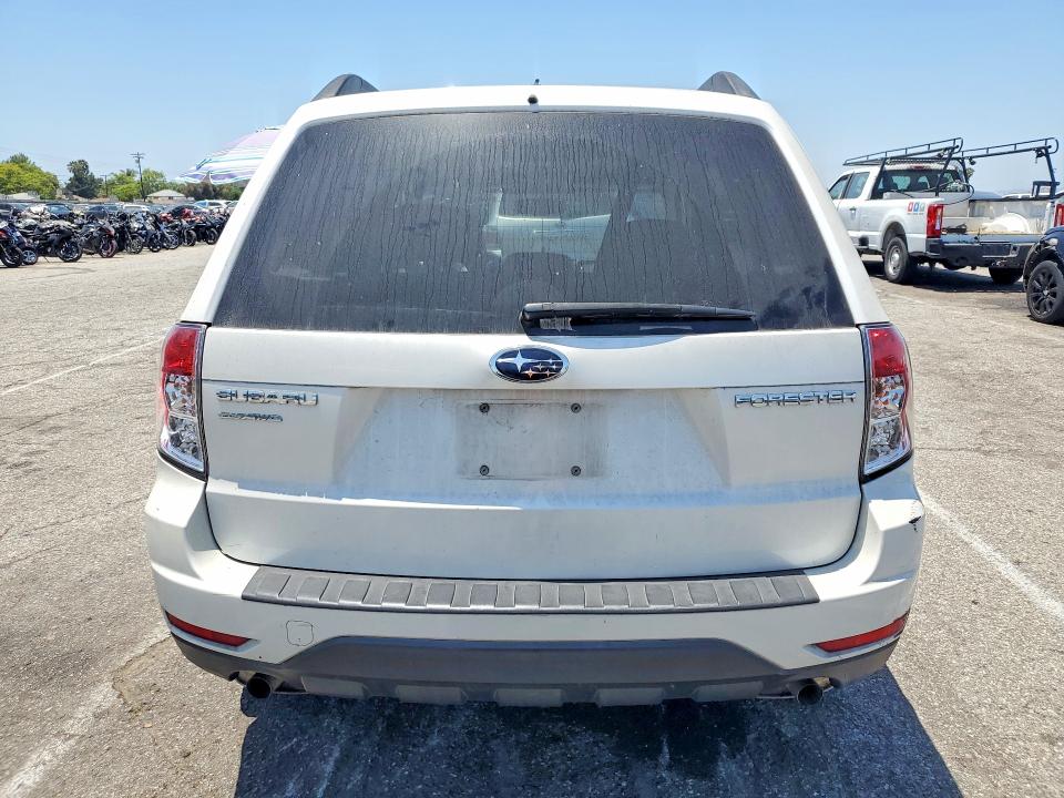 2010 Subaru Forester VIN JF2SH6CC6AH799491 COPART salvage auction — FRONT END, Ca - Salvage Certificate, sold $750 on 2026-07-07 (photo 6)