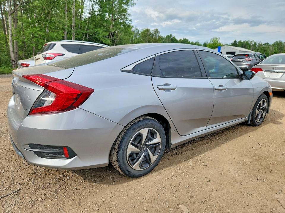 2021 Honda Civic VIN 2HGFC2F50MH002771 COPART salvage auction — SIDE, On - Permit Salvage, sold $6,400 on 2026-07-09 (photo 3)