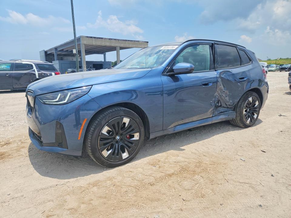 2025 BMW VIN 5UX53GP02S9Z37084 COPART salvage auction — SIDE, Fl - Cert Of Title Slvg Rebuildable, sold $29,000 on 2026-07-02 (photo 1)