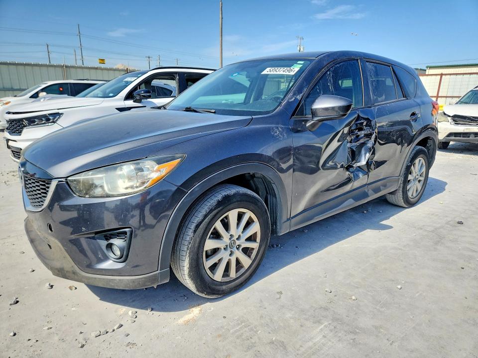 2014 Mazda VIN JM3KE2CY7E0405813 COPART salvage auction — SIDE, Salvage Title, sold $850 on 2026-07-28 (photo 1)