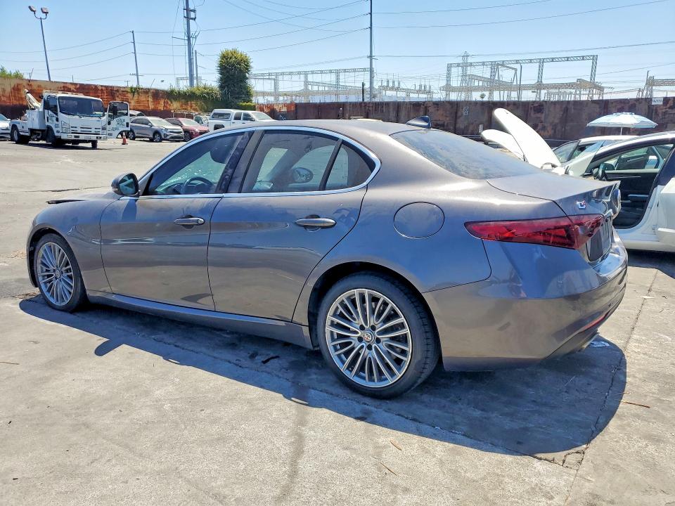 2017 Alfa romeo VIN ZARFAEEN6H7528692 COPART salvage auction — FRONT END, Ca - Salvage Certificate, sold $250 on 2026-07-24 (photo 2)