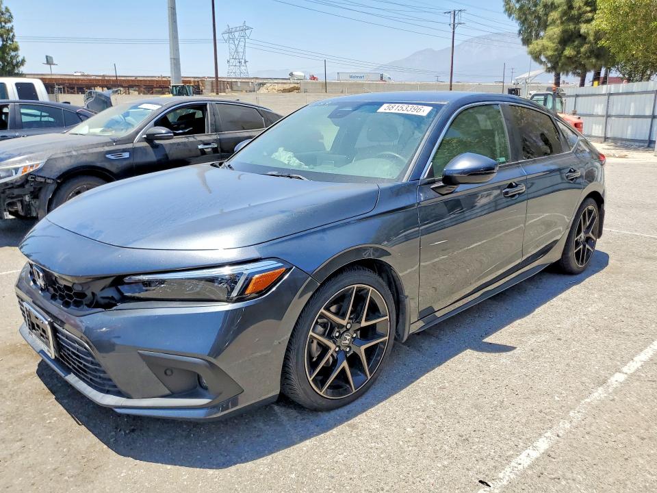 2023 Honda Civic VIN 19XFL1H88PE000296 COPART salvage auction — INTERIOR BURN, Ca - Salvage Certificate, sold $6,400 on 2026-07-02 (photo 1)