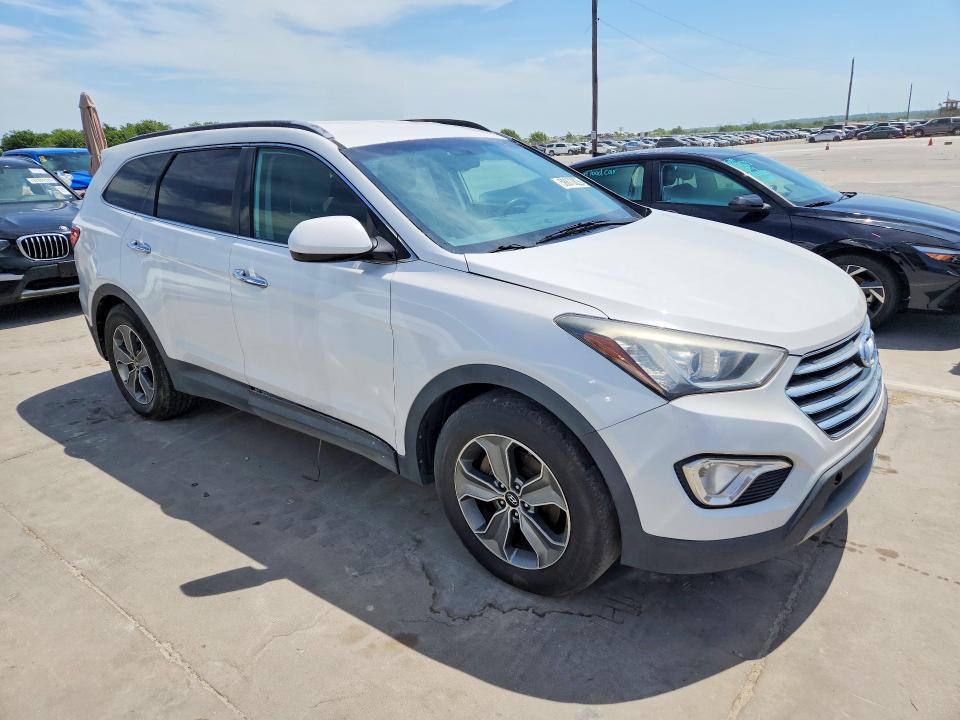 2016 Hyundai Santa fe VIN KM8SM4HF7GU163448 COPART salvage auction — SIDE, Tx - Certificate Of Title, sold $3,000 on 2026-07-30 (photo 4)