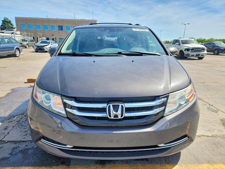 2015 Honda VIN 5FNRL5H67FB051638 COPART salvage auction — REAR END, Salvage Title, sold $2,150 on 2026-07-22 (photo 5)
