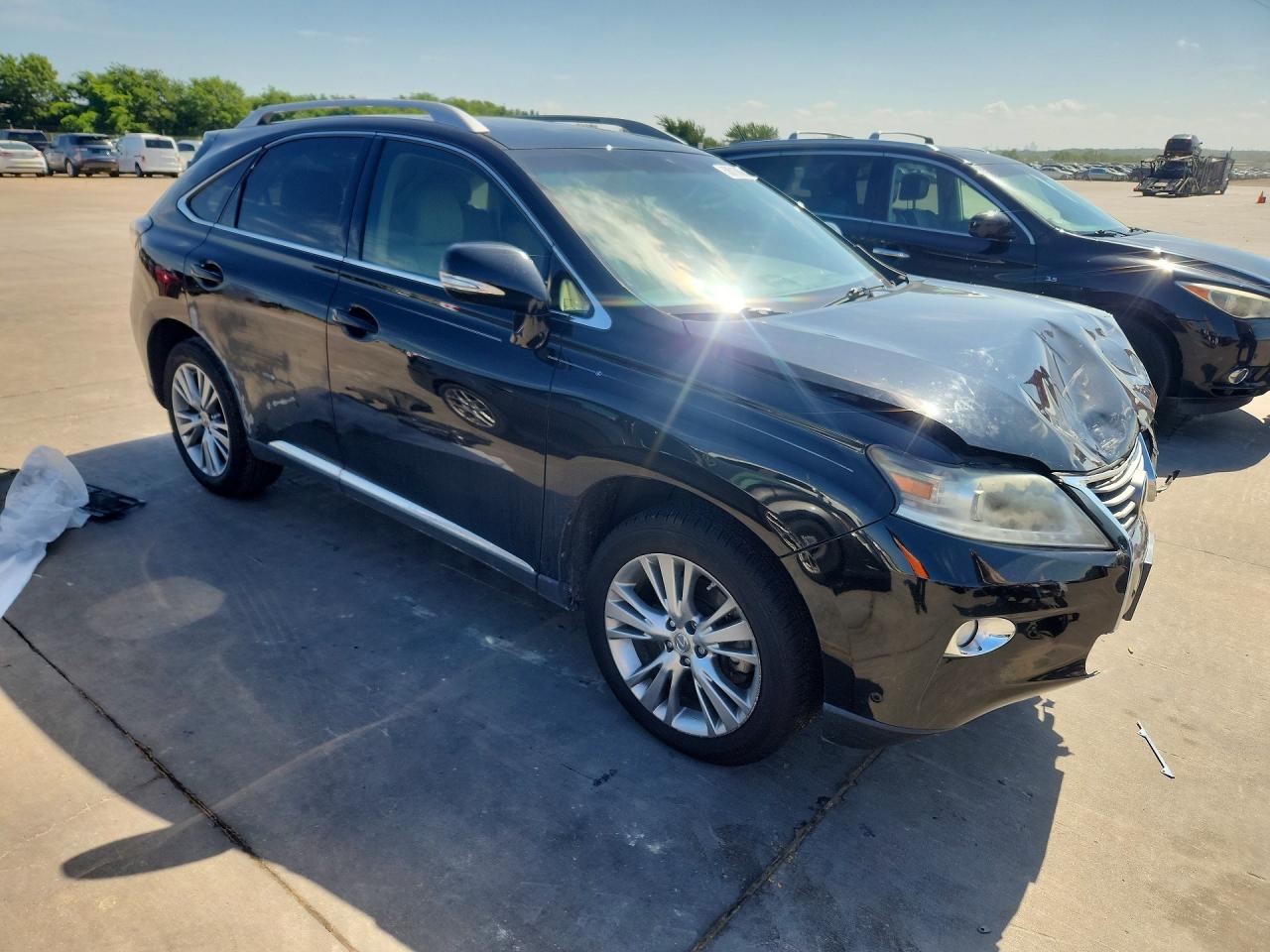2013 Lexus RX 350 VIN 2T2ZK1BA1DC099013 COPART salvage auction — Front End, TX - SALVAGE VEHICLE TITLE, sold $3,650 on 2026-07-09 (photo 4)