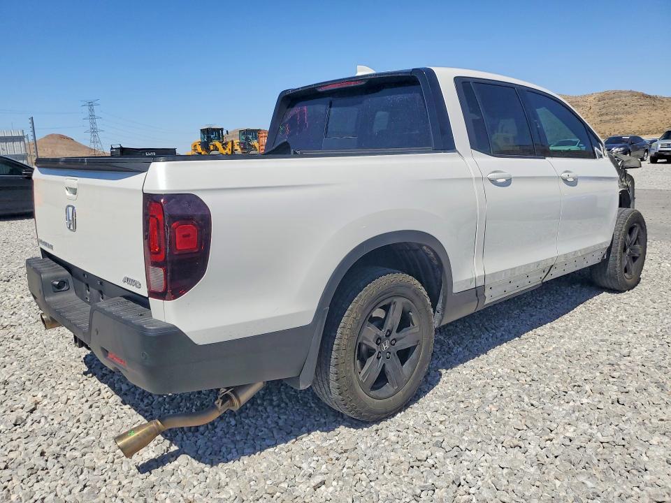 2023 Honda Ridgeline VIN 5FPYK3F89PB005762 COPART salvage auction — FRONT END, Nv - Salvage Title, sold $11,400 on 2026-07-29 (photo 3)