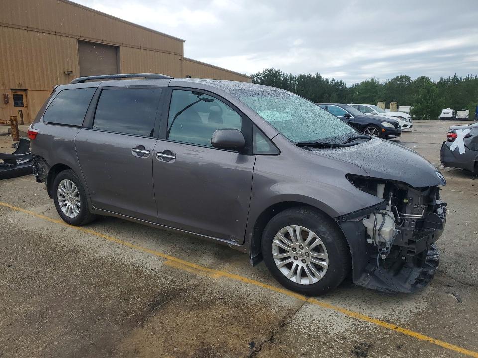 2016 Toyota VIN 5TDYK3DC8GS741944 COPART salvage auction — FRONT END, Sc - Cert Of Title-Salvage, sold $4,950 on 2026-07-10 (photo 4)