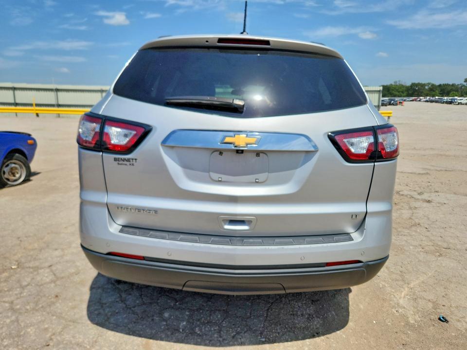 2017 Chevrolet Traverse VIN 1GNKRGKD1HJ293606 COPART salvage auction — HAIL, Ks - Cert Of Title-Salvage, sold $750 on 2026-07-22 (photo 6)