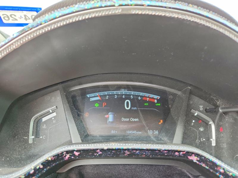 2021 Honda VIN 2HKRW1H51MH416305 COPART salvage auction — REAR END, Tx - Salvage Vehicle Title, sold $125 on 2026-08-20 (photo 9)