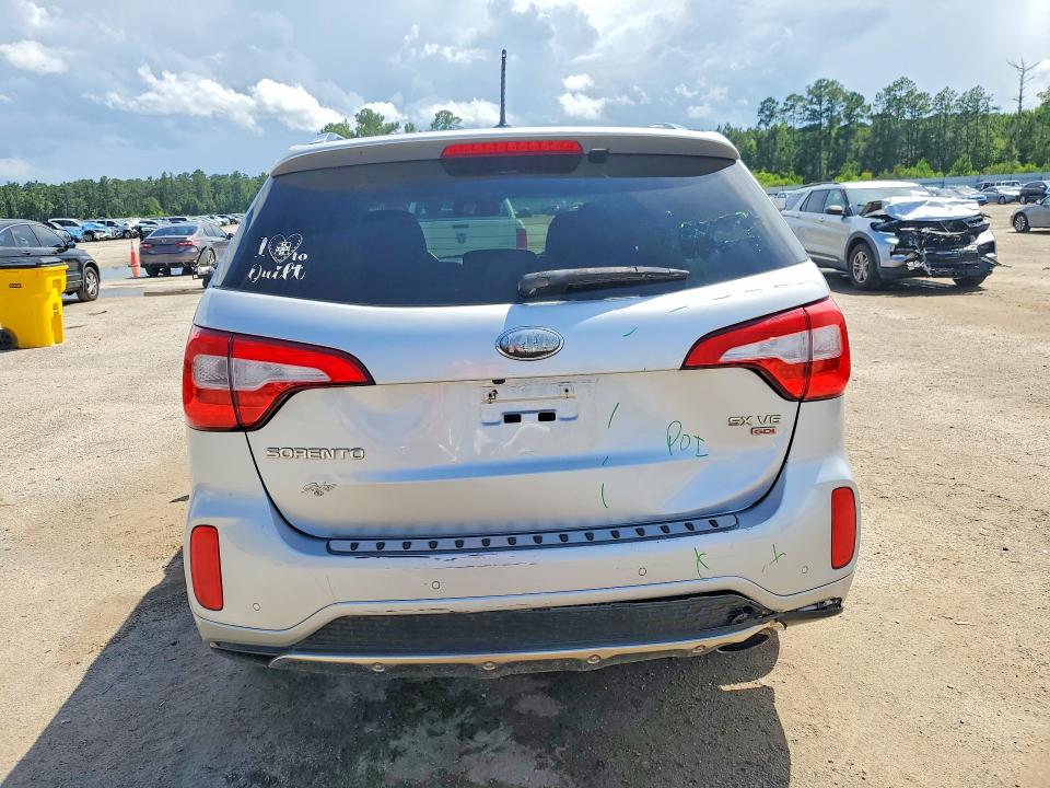 2014 Datsun VIN 5XYKW4A77EG498774 COPART salvage auction — REAR END, Sc - Cert Of Title-Salvage, sold $2,200 on 2026-07-20 (photo 6)