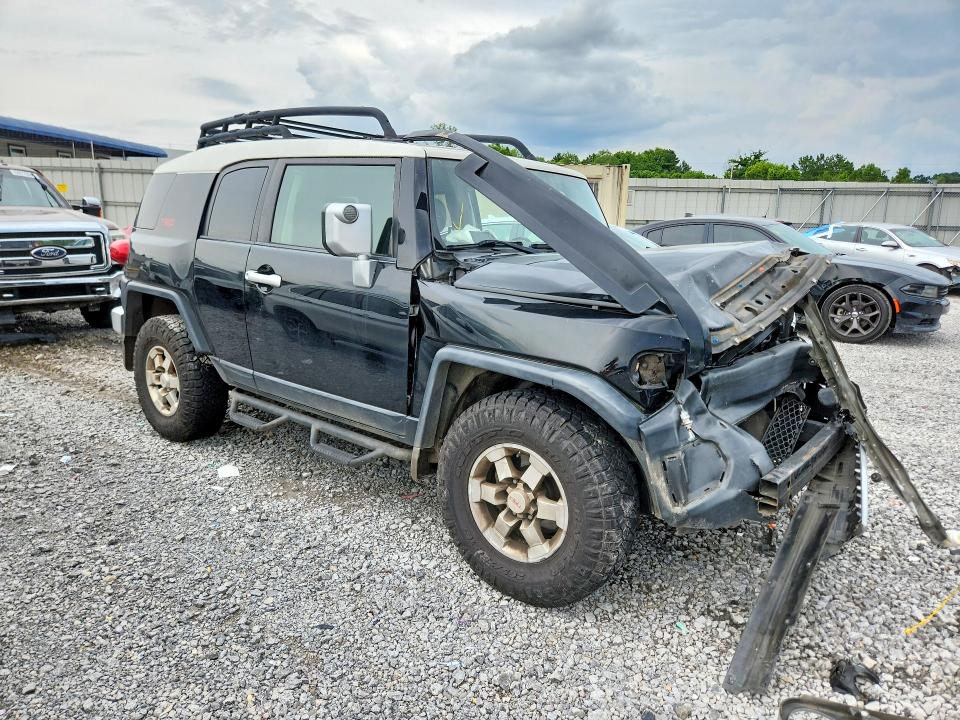 2011 Toyota Fj cruiser VIN JTEZU4BF1BK010866 COPART salvage auction — FRONT END, AL - CERT OF TITLE-SALVAGE TITLE (P), sold $250 on 2026-07-28 (photo 4)