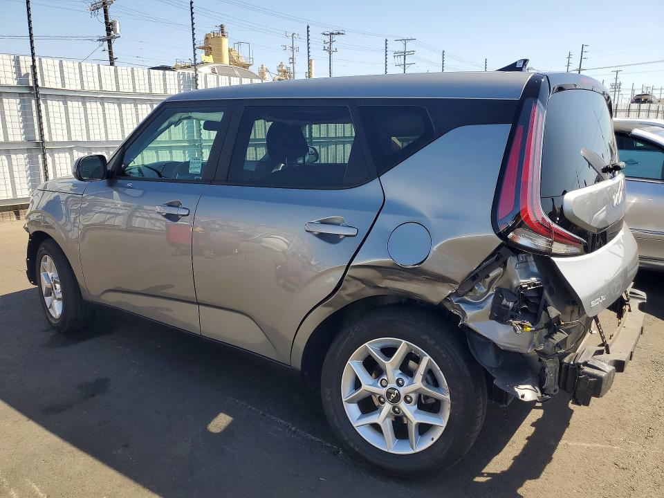 2025 Kia Soul VIN KNDJ23AU5S7937731 COPART salvage auction — REAR END, Ca - Salvage Certificate, sold $5,500 on 2026-07-08 (photo 2)
