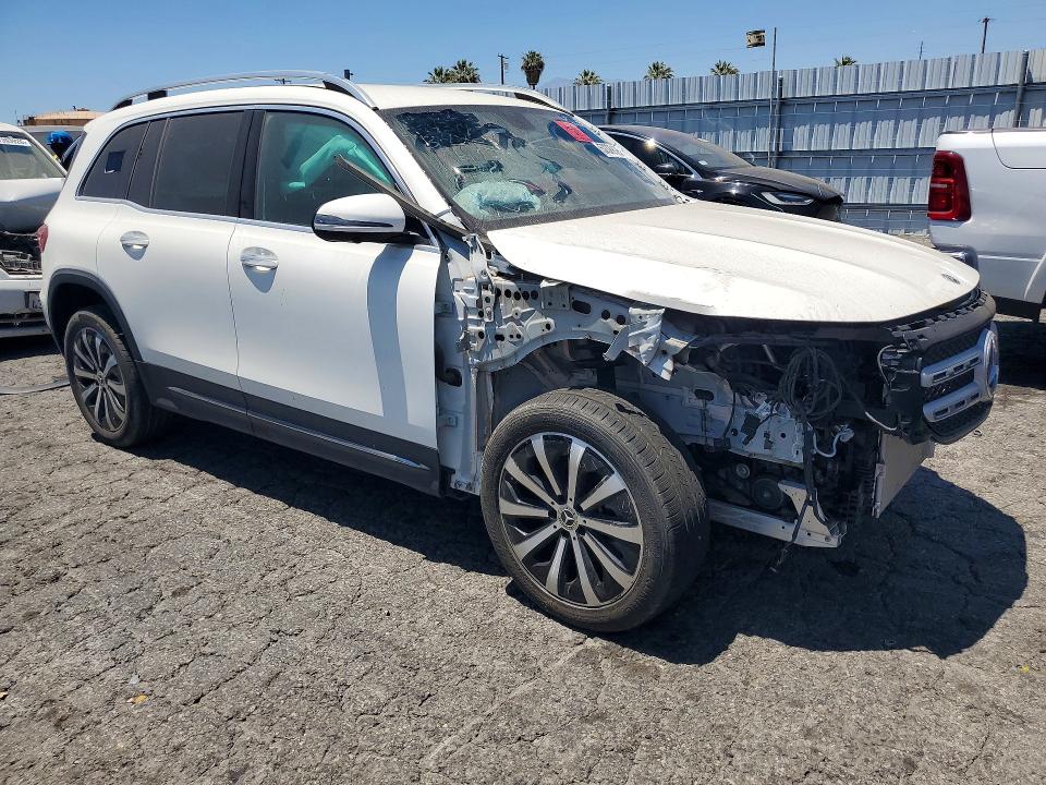 2022 Mercedes-benz Glb VIN W1N4M4GB3NW194394 COPART salvage auction — FRONT END, Ca - Cert Of Title Or Salvage Acq (P), sold $6,700 on 2026-07-27 (photo 4)