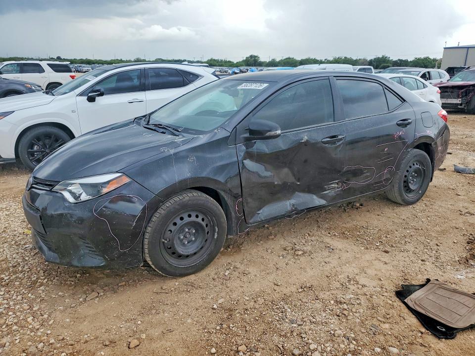2014 Toyota Corolla VIN 5YFBURHE6EP114180 COPART salvage auction — SIDE, Tx - Salvage Vehicle Title, sold $2,650 on 2026-07-09 (photo 1)