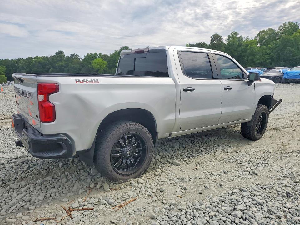 2020 Chevrolet Silverado VIN 1GCPYFEL9LZ346870 COPART salvage auction — FRONT END, Nc - Salvage Certificate Of Title, sold $7,500 on 2026-07-29 (photo 3)