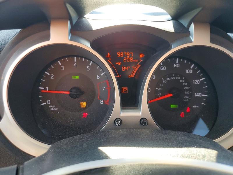 2014 Nissan Juke VIN JN8AF5MV9ET482919 COPART salvage auction — FRONT END, CO - SALVAGE TITLE (P), sold $975 on 2026-07-09 (photo 9)