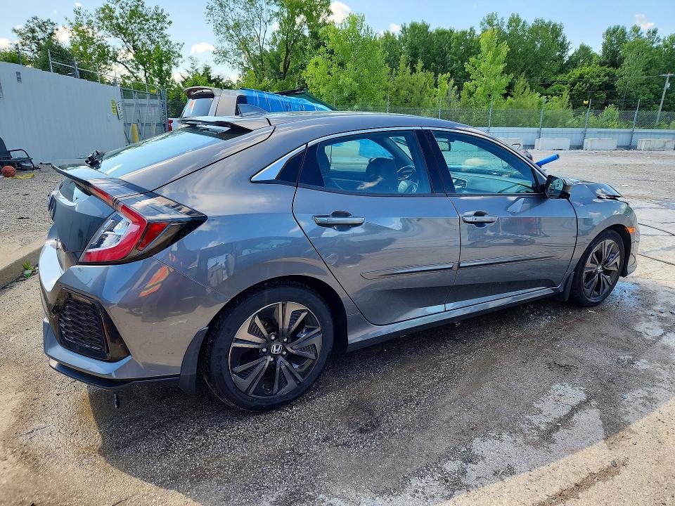 2018 Honda Civic VIN SHHFK7H75JU233422 COPART salvage auction — FRONT END, Ky - Bill Of Sale/Part Only/No Titl, sold $4,050 on 2026-07-16 (photo 3)