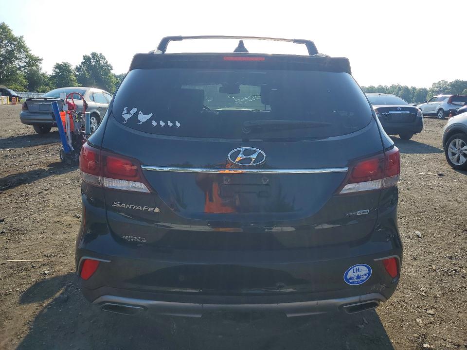 2017 Hyundai Santa fe VIN KM8SRDHF0HU179879 COPART salvage auction — MECHANICAL, NJ - CERTIFICATE OF TITLE, sold $2,350 on 2026-07-06 (photo 6)