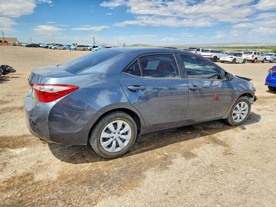 2015 Toyota Corolla VIN 2T1BURHE7FC375108 COPART salvage auction — FRONT END, Nm - Cert Of Title-Salvage, sold $950 on 2026-07-09 (photo 3)