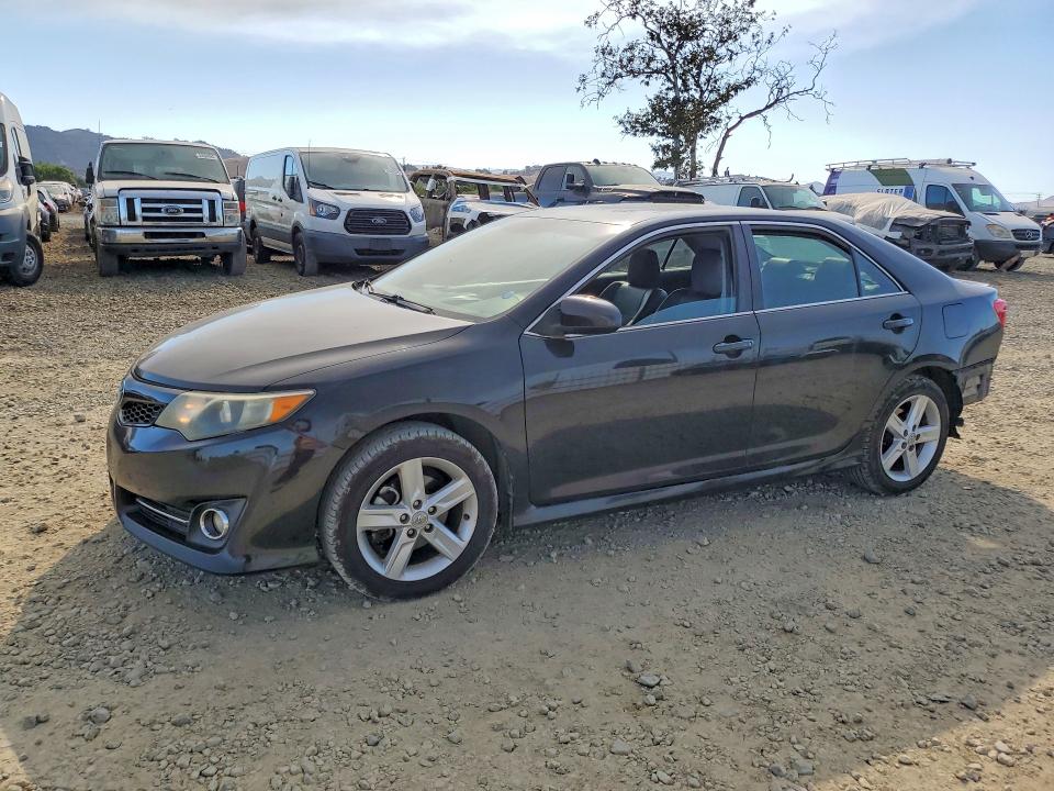 2012 Toyota Camry VIN 4T1BF1FK7CU192953 COPART salvage auction — REAR END, Ca - Salvage Certificate, sold $2,200 on 2026-07-02 (photo 1)