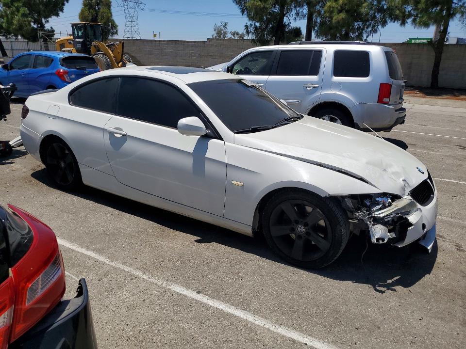 2011 BMW 3 series VIN WBAKE5C53BE574108 COPART salvage auction — FRONT END, Ca - Salvage Certificate, sold $575 on 2026-07-07 (photo 4)