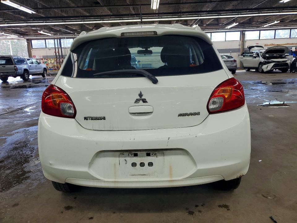 2015 Mitsubishi Mirage VIN ML32A3HJ0FH010173 COPART salvage auction — NORMAL WEAR, Il - Certificate Of Title, sold $600 on 2026-07-13 (photo 6)
