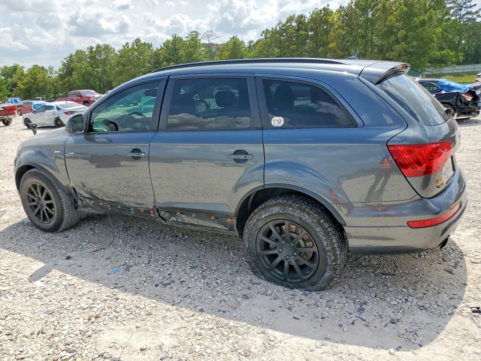 2014 Audi Q7 VIN WA1DGAFE6ED015733 COPART salvage auction — SIDE, Tx - Salvage Vehicle Title, sold $1,450 on 2026-07-24 (photo 2)