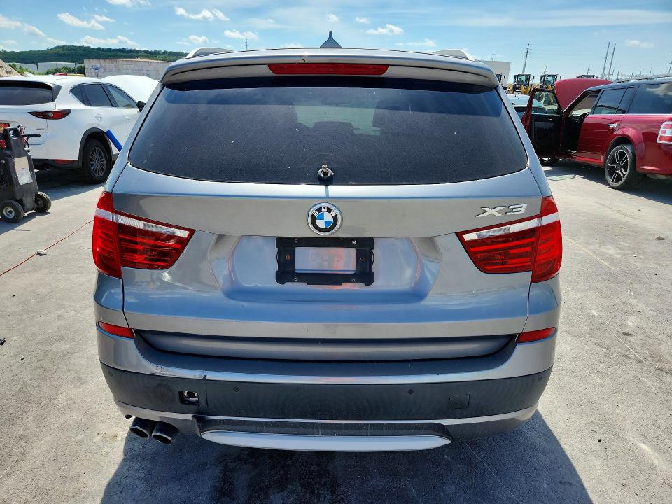 2013 BMW X3 VIN 5UXWX9C57D0A14793 COPART salvage auction — MECHANICAL, Ok - Certificate Of Title, sold $800 on 2026-07-08 (photo 6)