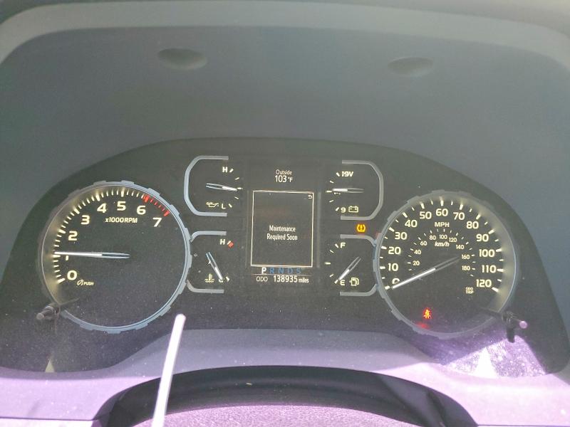 2020 Toyota VIN 5TFRY5F17LX256533 COPART salvage auction — SIDE, AZ - CERT OF TITLE - SALVAGE, sold $7,900 on 2026-07-14 (photo 9)
