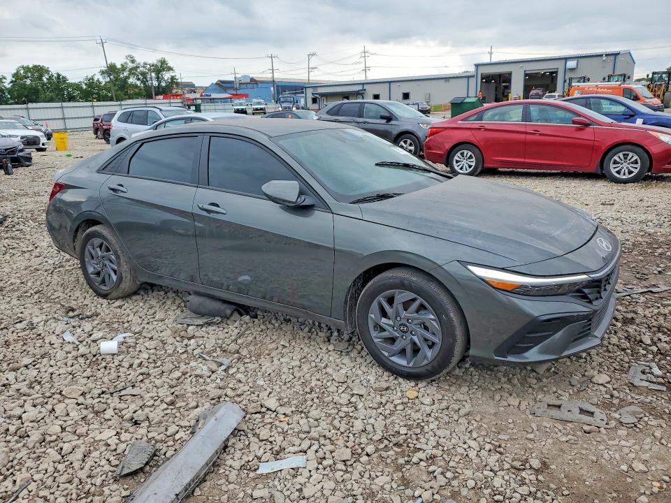 2024 Hyundai Elantra VIN KMHLM4DJ9RU101163 COPART salvage auction — FRONT END, Wi - Cert Of Title-Salvage Vehicle, sold $5,300 on 2026-07-06 (photo 4)