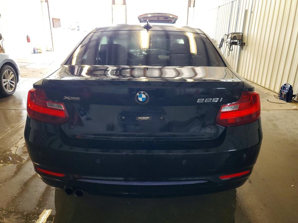 2016 BMW 2er VIN WBA1G9C54GV726630 COPART salvage auction — FRONT END, Pa - Certificate Of Salvage, sold $900 on 2026-07-22 (photo 6)