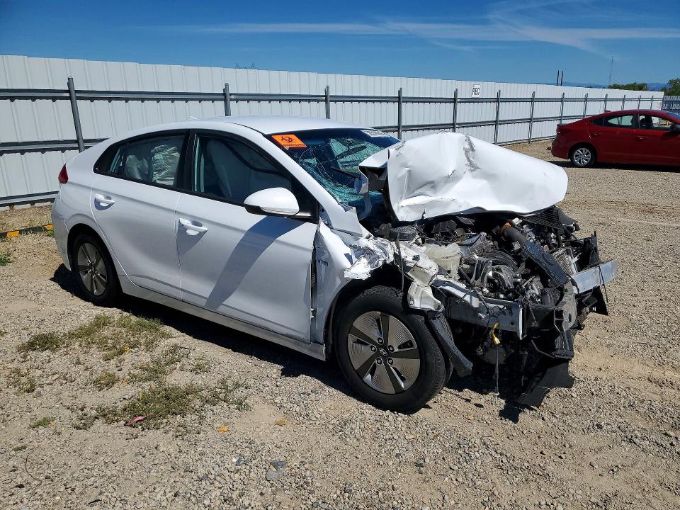 2019 Hyundai Ioniq VIN KMHC65LC8KU163548 COPART salvage auction — FRONT END, Ca - Salvage Certificate, sold $70 on 2026-07-24 (photo 4)