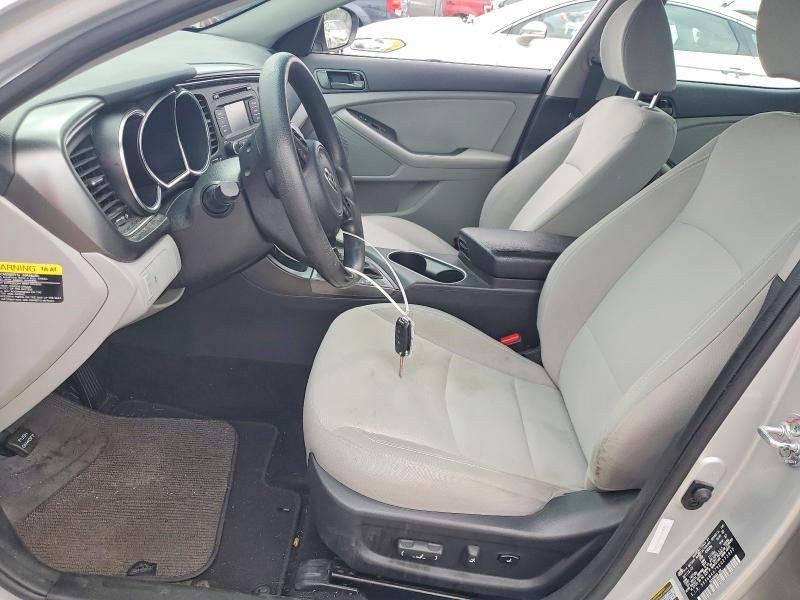 2014 Kia Optima VIN 5XXGM4A79EG273935 COPART salvage auction — FRONT END, Mi - Certificate Of Title, sold $1,150 on 2026-07-09 (photo 7)