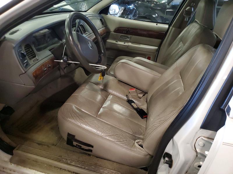 2008 Mercury Grand marquis VIN 2MEHM75VX8X609919 COPART salvage auction — FRONT END, Mi - Certificate Of Title, sold $400 on 2026-07-31 (photo 7)