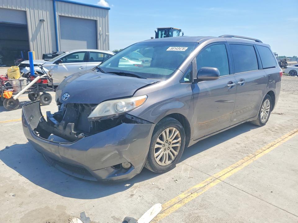 2017 Toyota VIN 5TDYZ3DC0HS815290 COPART salvage auction — FRONT END, KY - CERT OF TITLE-SALVAGE, sold $3,150 on 2026-07-30 (photo 1)