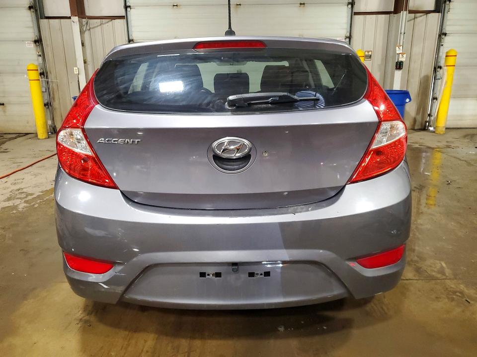 2015 Hyundai Accent VIN KMHCT5AE2FU199187 COPART salvage auction — FRONT END, Nj - Cert Of Title-Salvage, sold $500 on 2026-07-31 (photo 6)