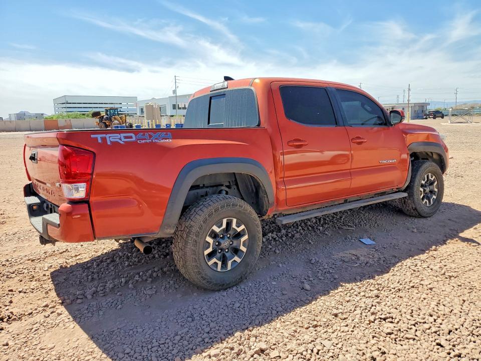 2017 Toyota Tacoma VIN 3TMCZ5ANXHM101131 COPART salvage auction — FRONT END, Az - Cert Of Title - Salvage, sold $10,200 on 2026-07-09 (photo 3)
