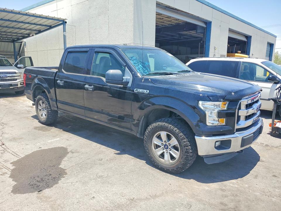 2016 Ford F-150 VIN 1FTEW1E80GFC59295 COPART salvage auction — REAR END, Tx - Salvage Vehicle Title, sold $7,300 on 2026-07-31 (photo 4)