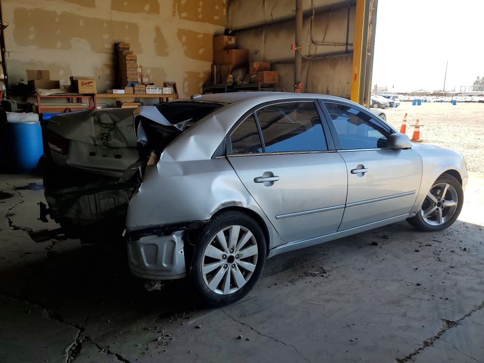 2007 Hyundai Sonata VIN 5NPEU46F57H257326 COPART salvage auction — REAR END, Az - Cert Of Title-Restored Salvage, sold $475 on 2026-07-29 (photo 3)