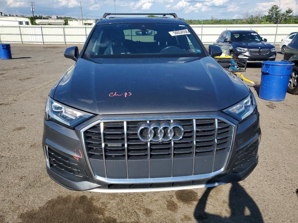 2021 Audi Q7 VIN WA1LJAF72MD021655 COPART salvage auction — REAR END, PA - CERTIFICATE OF SALVAGE, sold $15,400 on 2026-07-02 (photo 5)