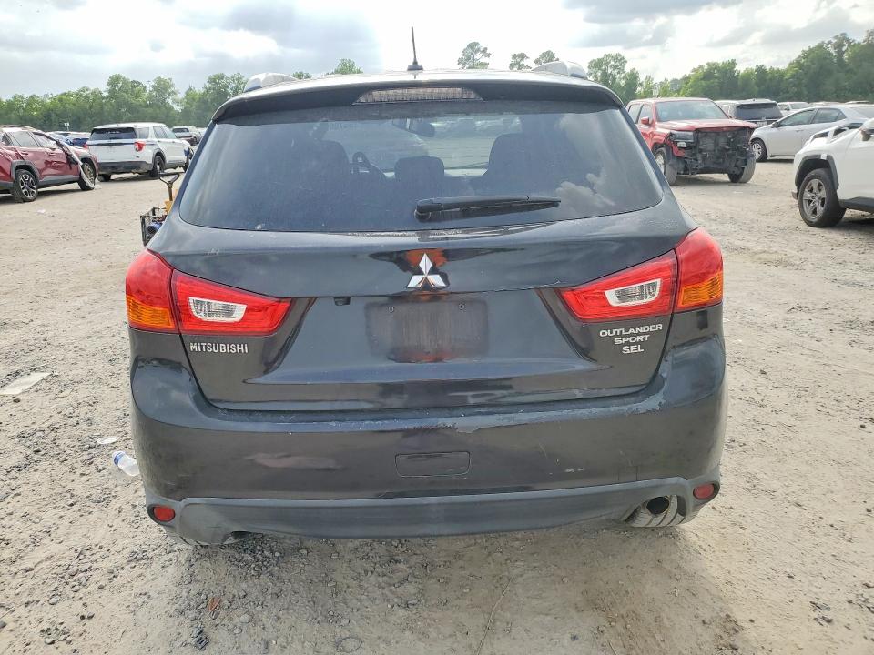 2016 Mitsubishi Outlander VIN JA4AP4AW7GZ051408 COPART salvage auction — SIDE, Tx - Salvage Vehicle Title, sold $800 on 2026-07-24 (photo 6)