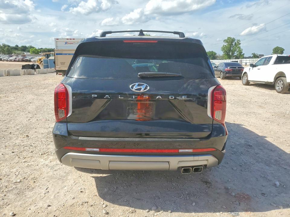 2024 Hyundai Palisade VIN KM8R44GE9RU661564 COPART salvage auction — UNDERCARRIAGE, Ok - Cert Of Title-Salvage, sold $11,500 on 2026-07-24 (photo 6)