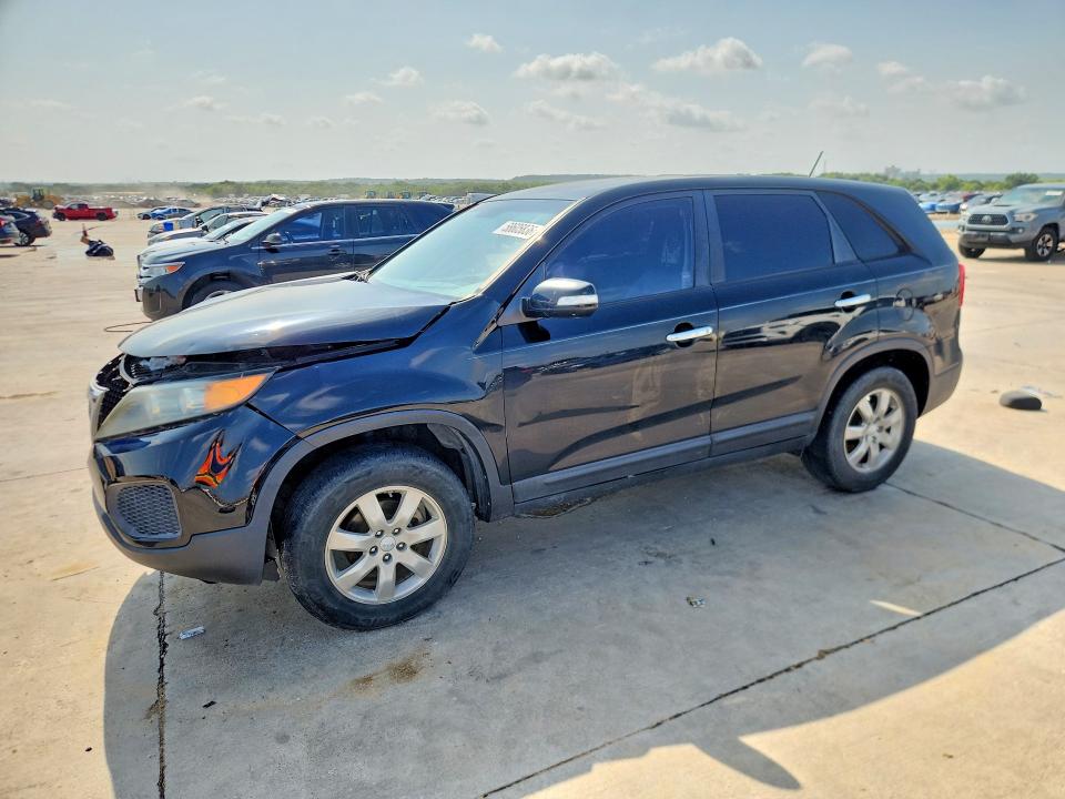 2013 Kia VIN 5XYKT3A13DG322530 COPART salvage auction — FRONT END, TX - SALVAGE VEHICLE TITLE, sold $200 on 2026-07-27 (photo 1)