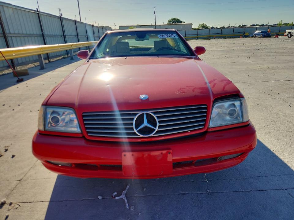 1999 Mercedes-benz Sl-klasse VIN WDBFA68F5XF180777 COPART salvage auction — HAIL, Tx - Certificate Of Title, sold $2,100 on 2026-07-31 (photo 5)