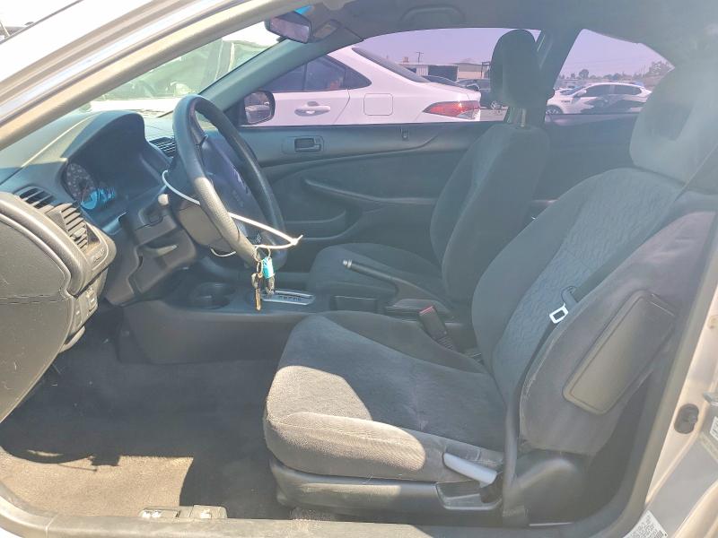 2001 Honda Civic VIN 1HGEM22551L007252 COPART salvage auction — REAR END, Ca - Salvage Certificate, sold $400 on 2026-07-02 (photo 7)